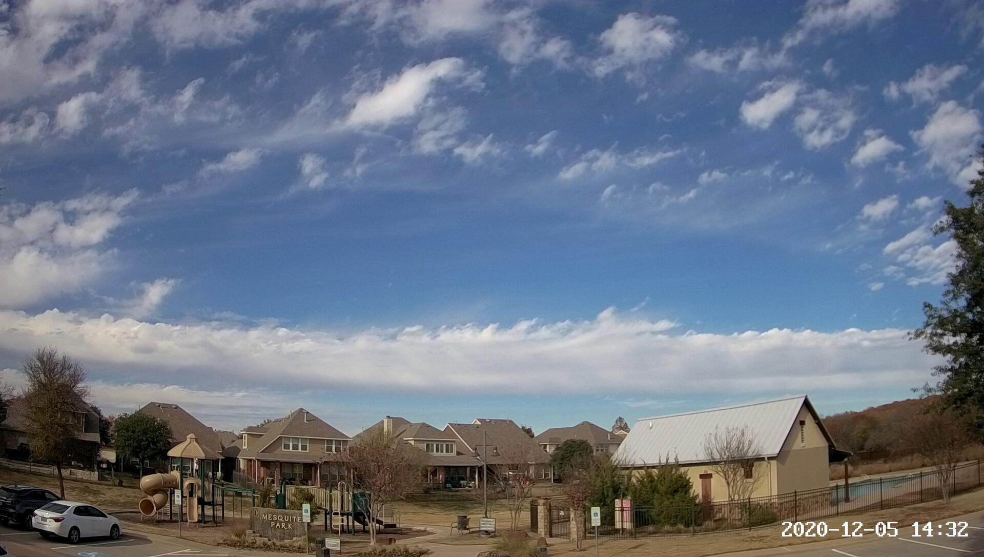 beautiful afternoon sky with some clouds